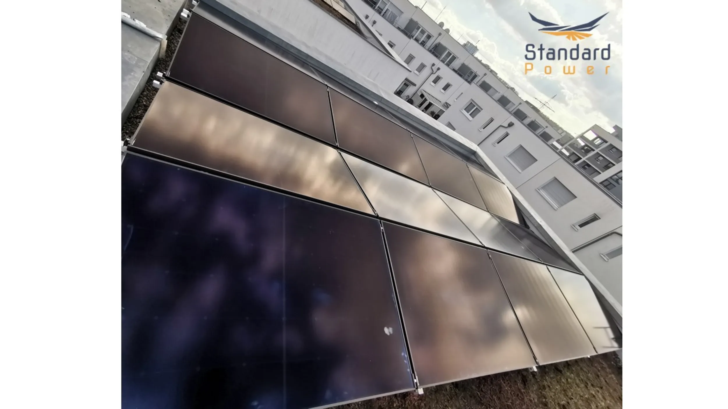 Standard Power Flachdach Böblingen 6,9kWp